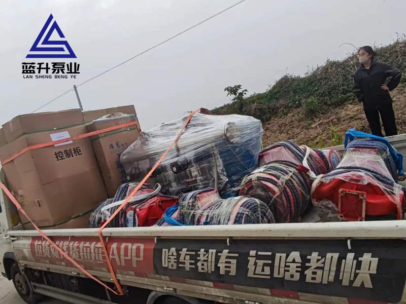 济南齐鲁软件园消火栓泵喷淋泵及配套控制柜发货